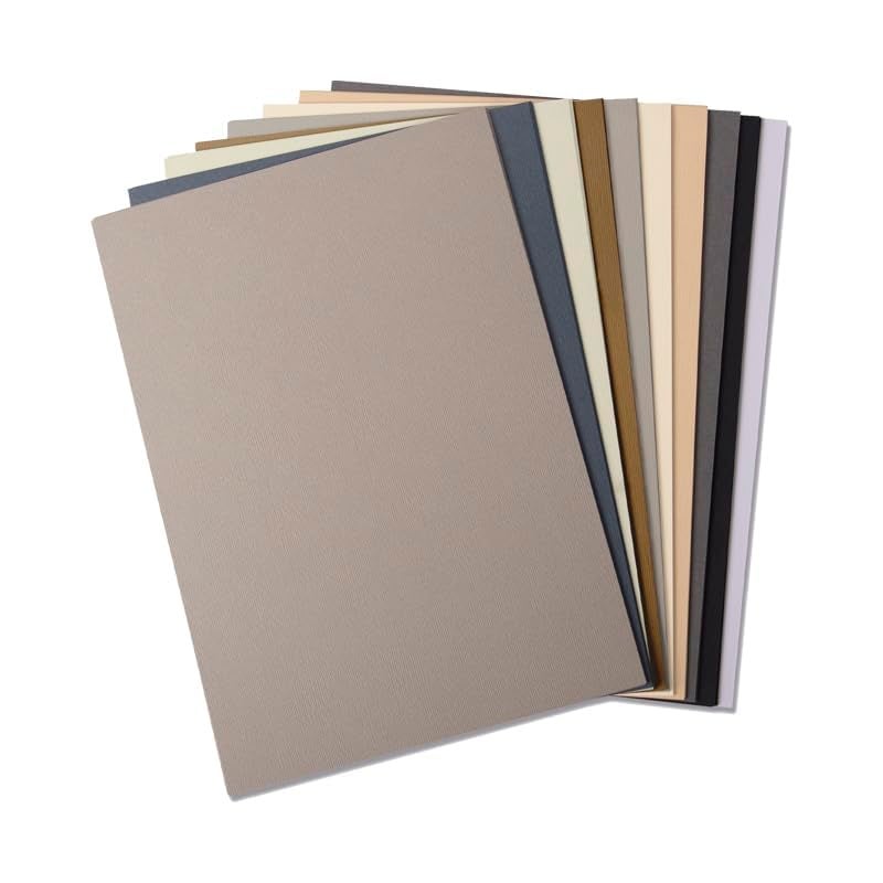 Sizzix Surfacez-Making Essential Cardstock Sheets 60PK (10 Colours Neutrals), Multicolour, 8 1/4" x 11 5/8" - Image 2